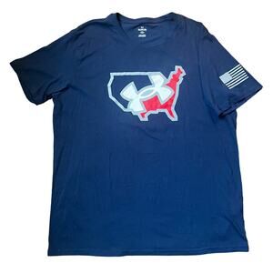 Under Armour Men's 2XL United States Of America Loose Fit Graphic T-shirt